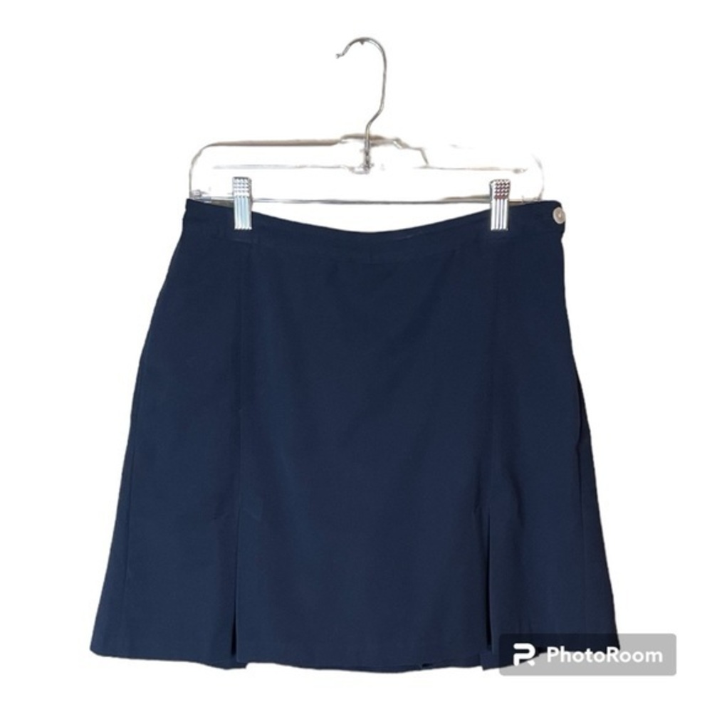 Tommy Hilfiger Golf Navy Skirt with Shorts Underneath Skort Pockets‎ Size 6